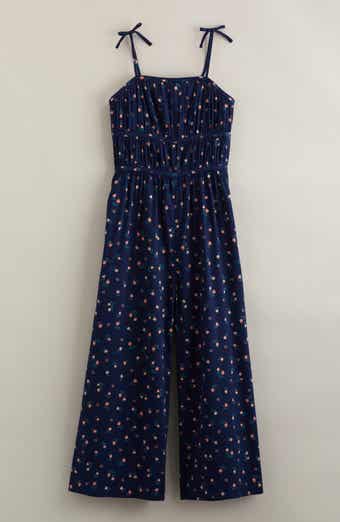Kids' Bow Strap Jumpsuit