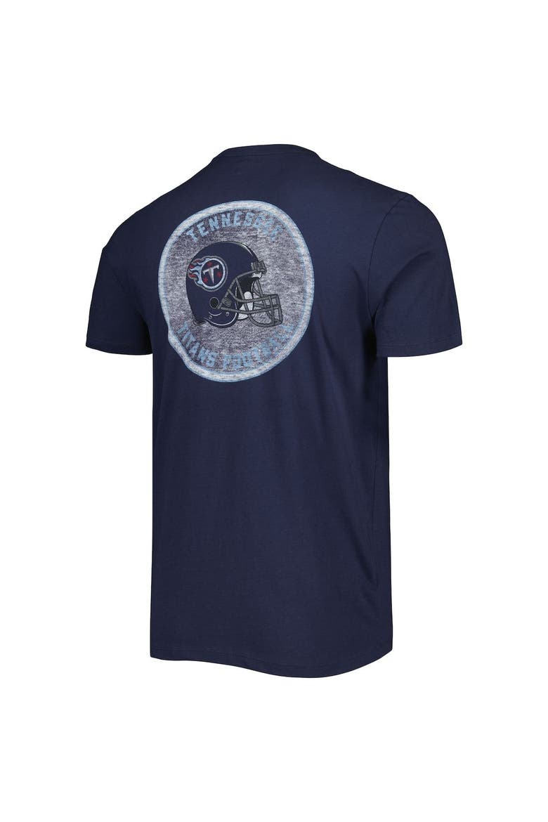Men's '47 Navy Tennessee Titans Open Field Franklin T-Shirt, Alternate, color, Navy
