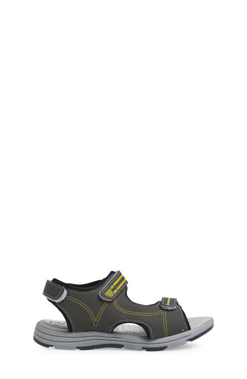 Extreme By Eddie Marc Kids' Double Strap Sandal In Grey