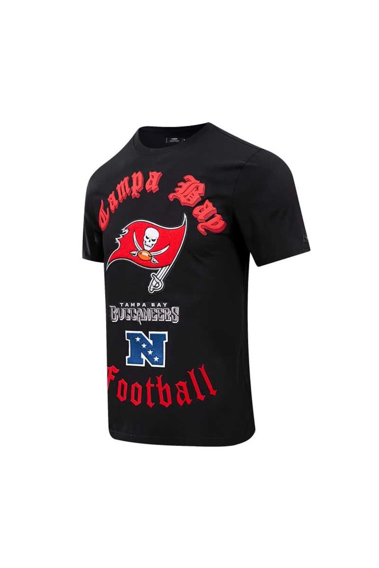 Men's Pro Standard Black Tampa Bay Buccaneers Old English T-Shirt, Alternate, color, Black