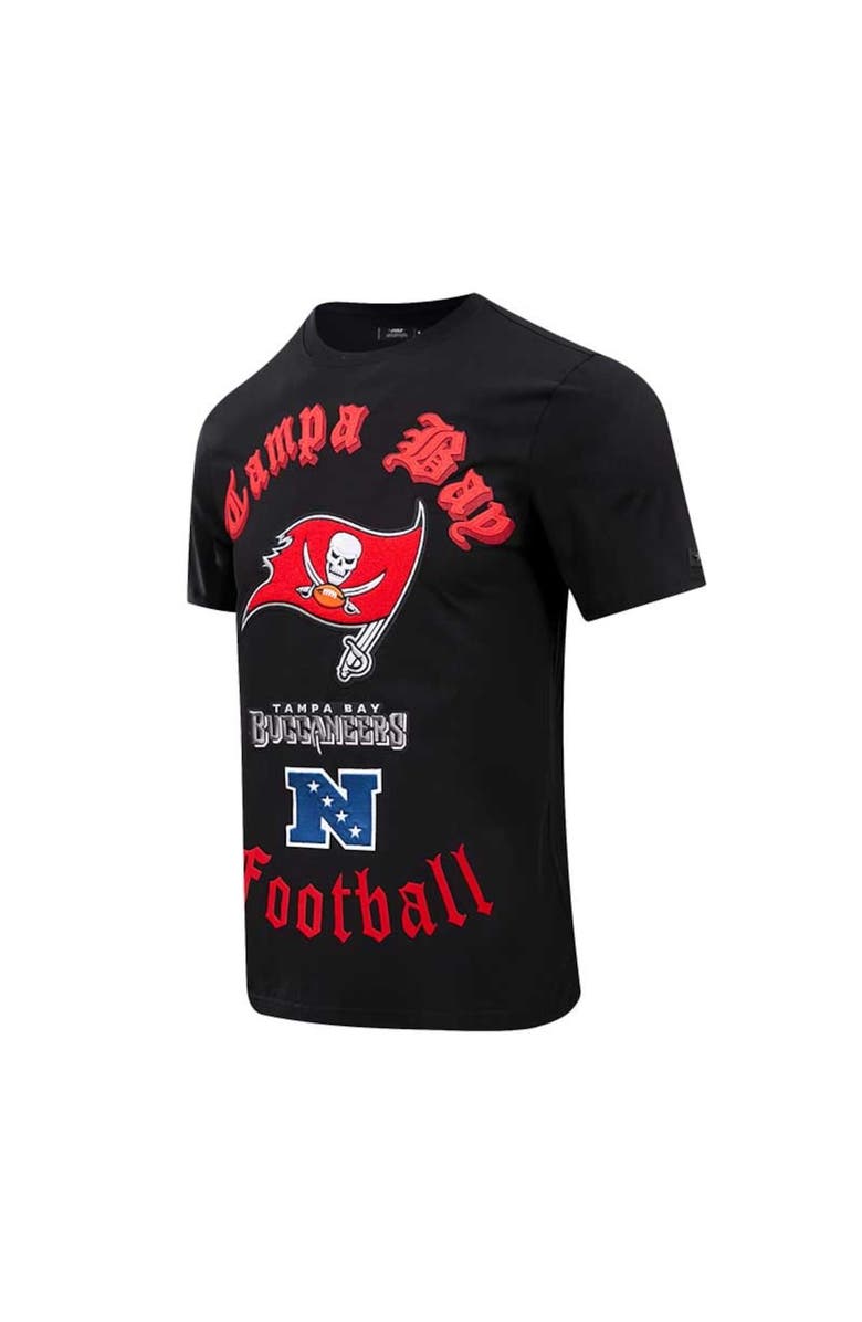 PRO STANDARD Men's Pro Standard Black Tampa Bay Buccaneers Old English T-Shirt, Alternate, color, Black
