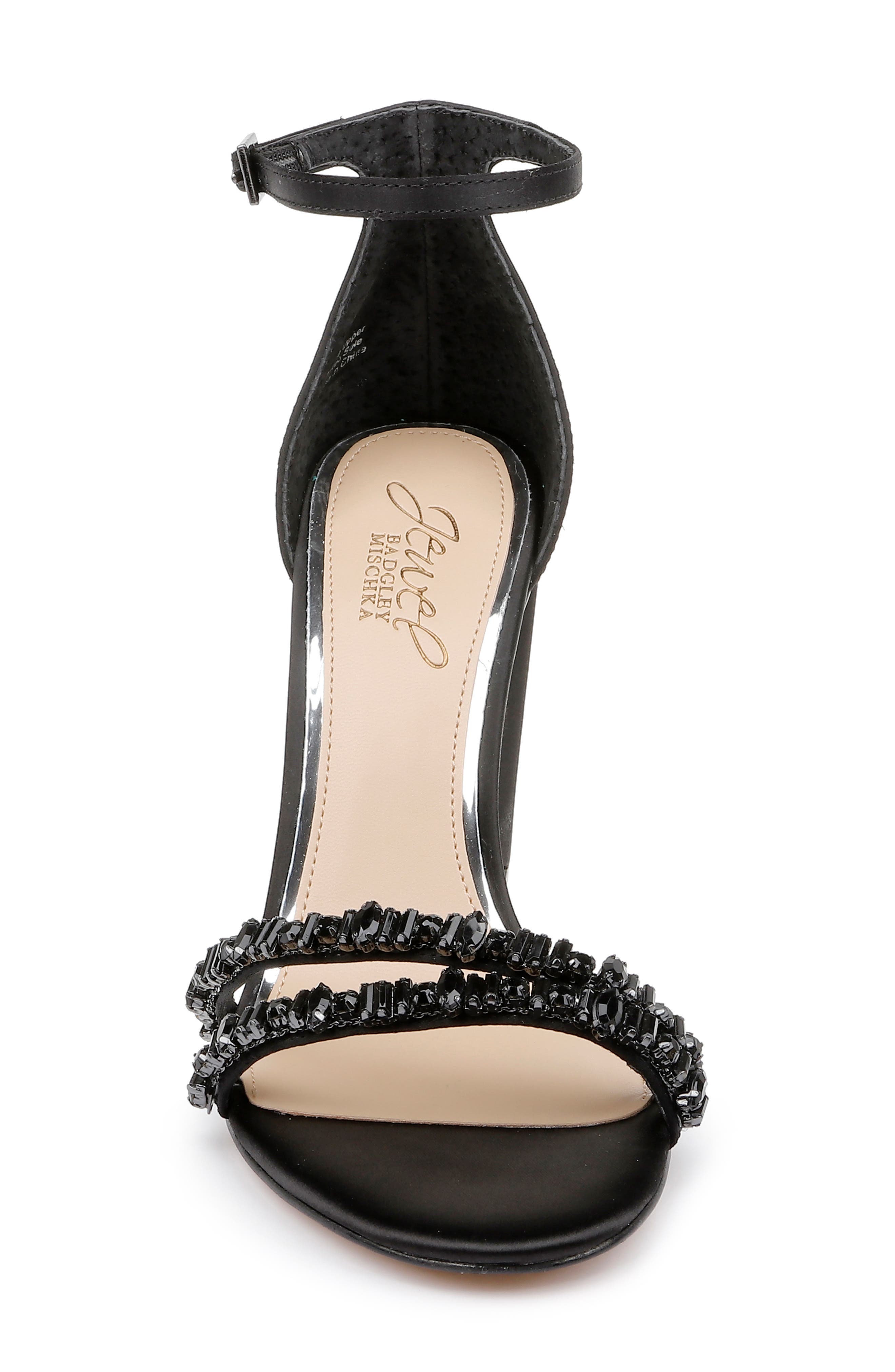 Jewel Badgley Mischka Alia Sandal, Alternate, color, 