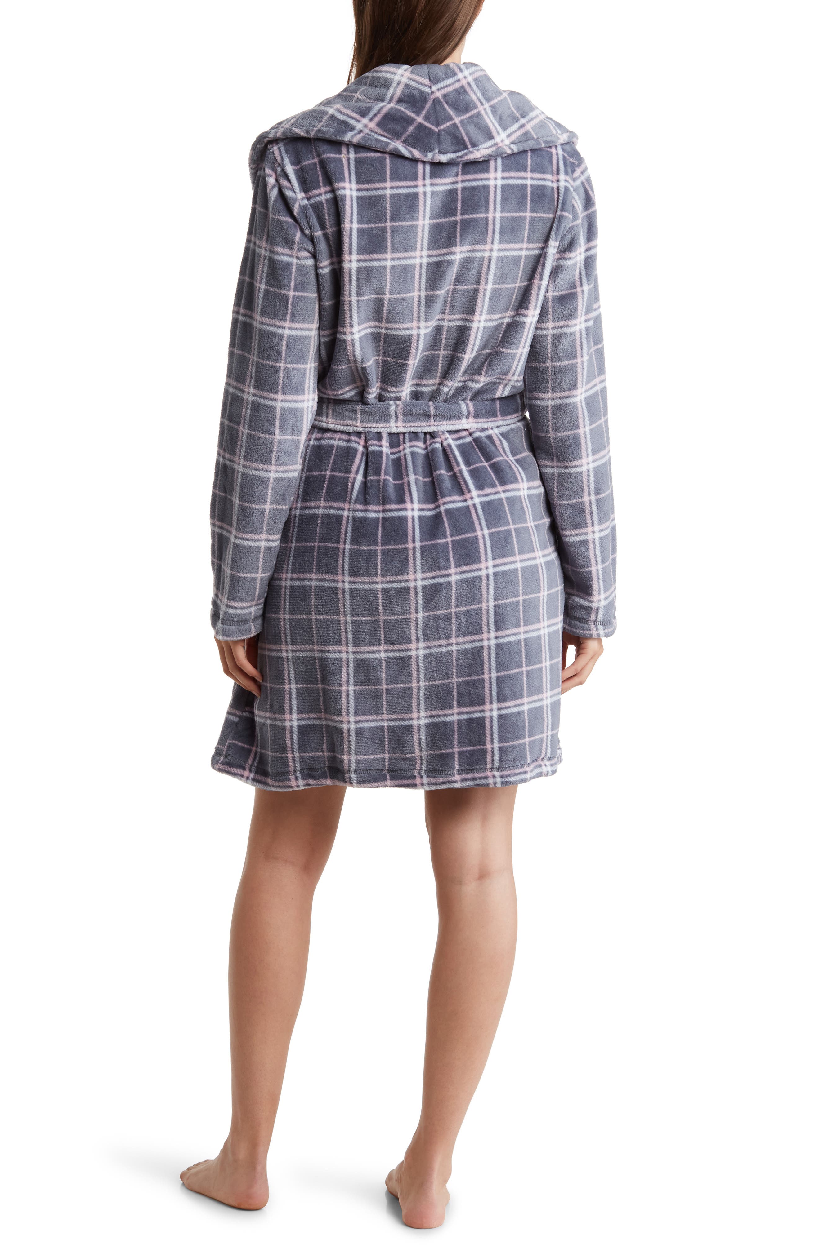 JACLYN Special Touch Plaid Robe (Women) | Nordstromrack