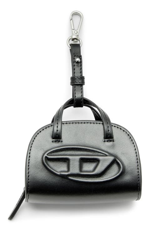 Mini 1DR Dome Leather Bag Charm