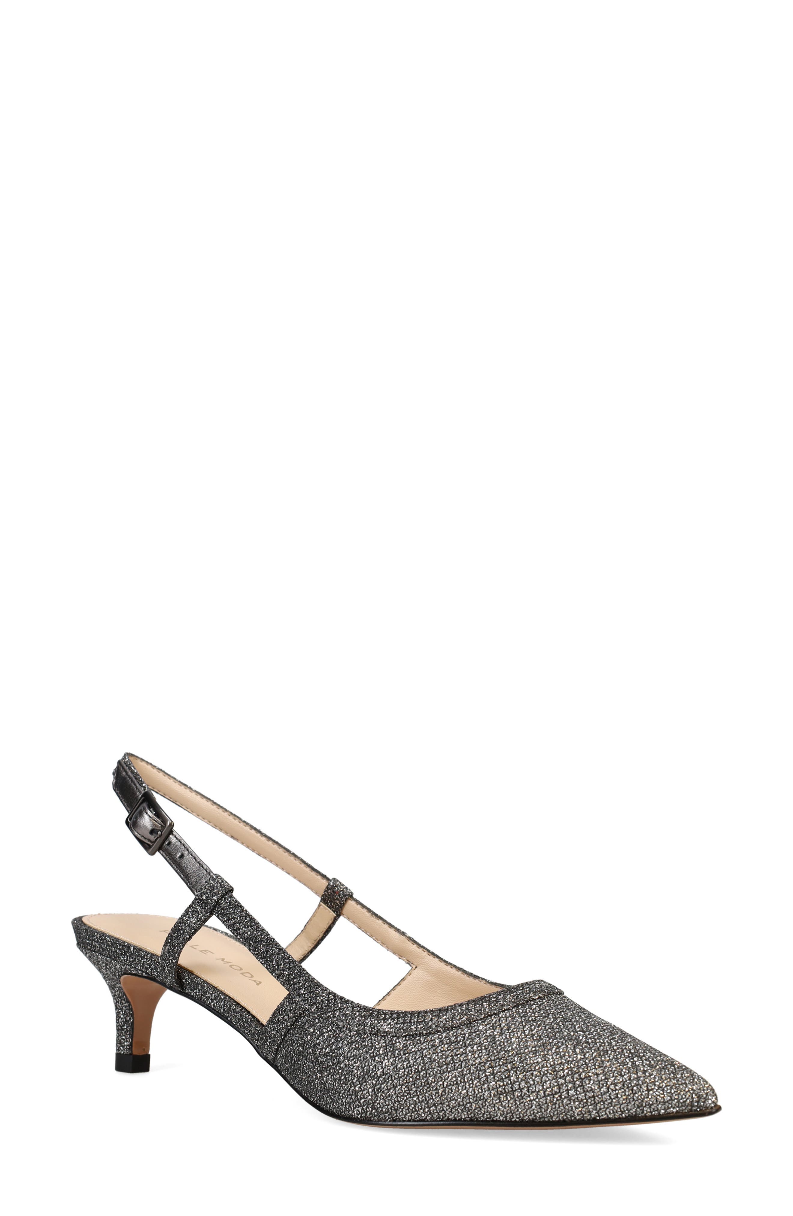 Pelle Moda Deena 2 Slingback Pump, Main, color, Pewter