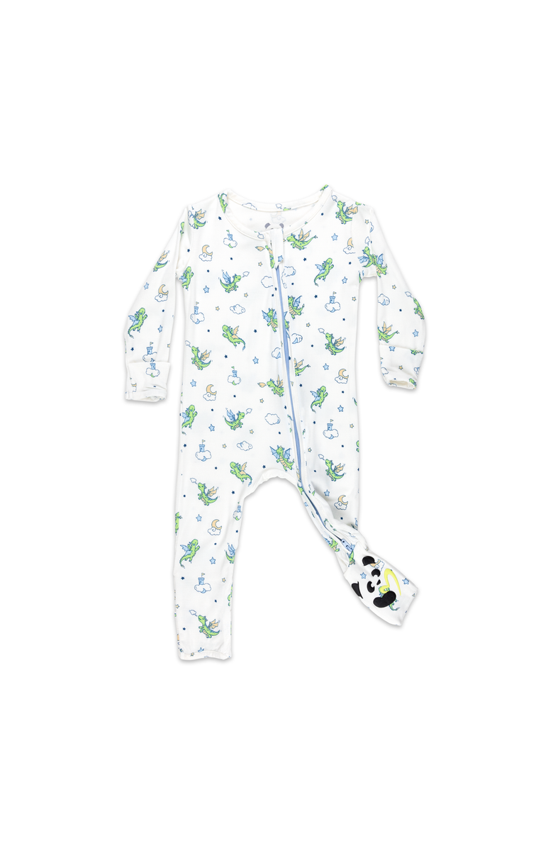 Bellabu Bear Baby Dragon Convertible Footie, Main, color, Dragon