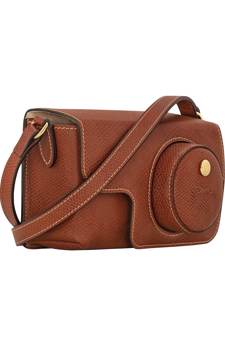 Longchamp Épure XS Camera Bag, Alternate, color, Brown