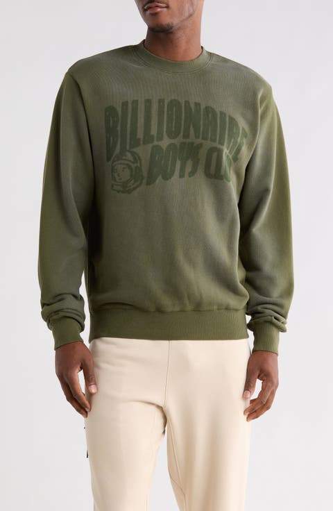 Curve Logo Faded Sweatshirt
