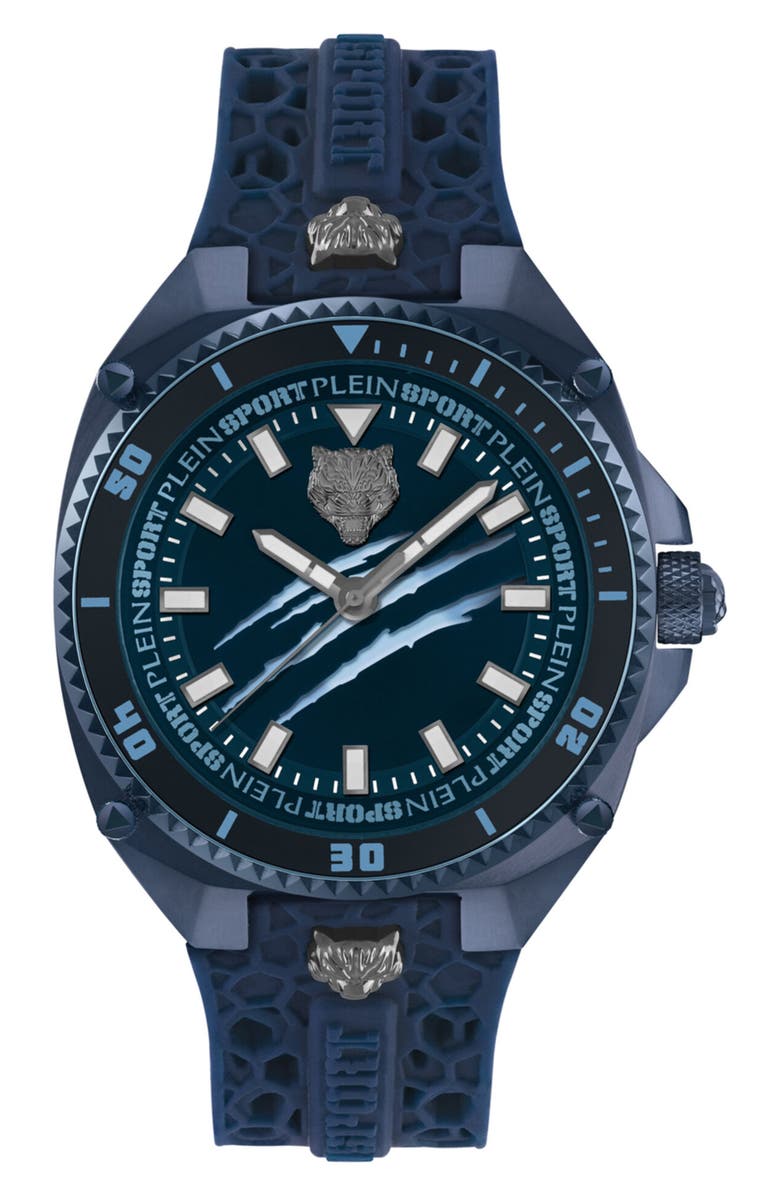 PLEIN SPORT Thunder Force Bracelet Watch, Main, color, Blue