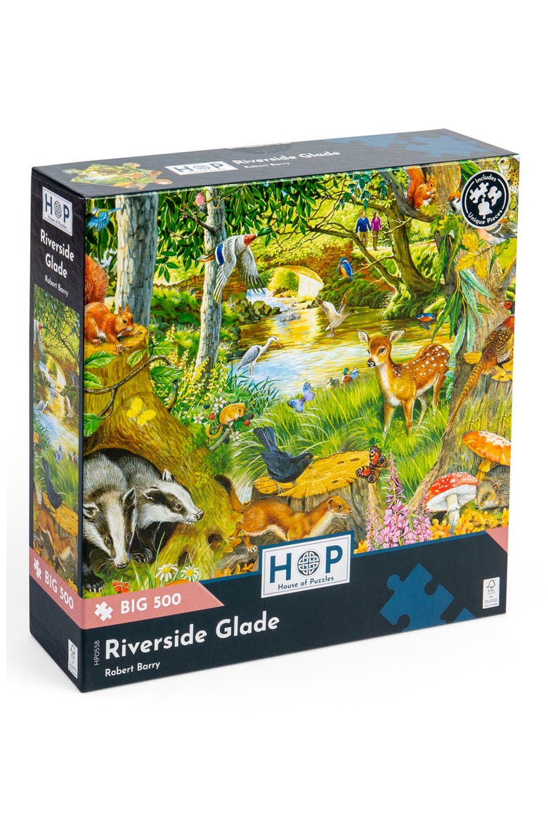 Riverside Glade Big 500-Piece Jigsaw Puzzle, Main, color, NONE