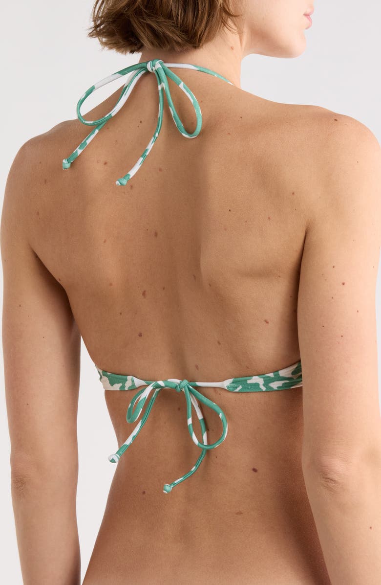 ViX Paula Hermanny Oceana Karen Triangle Bikini Top, Alternate, color, Oceana