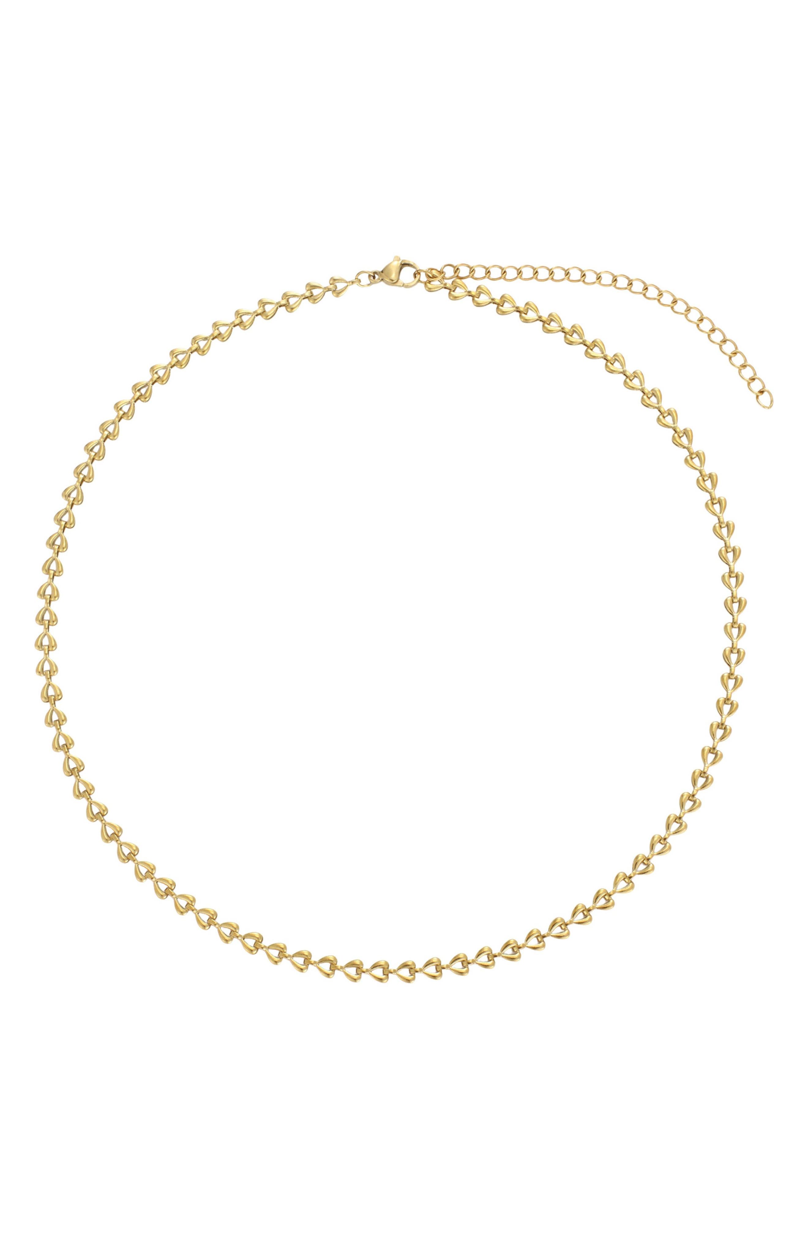 Heart Chain Necklace