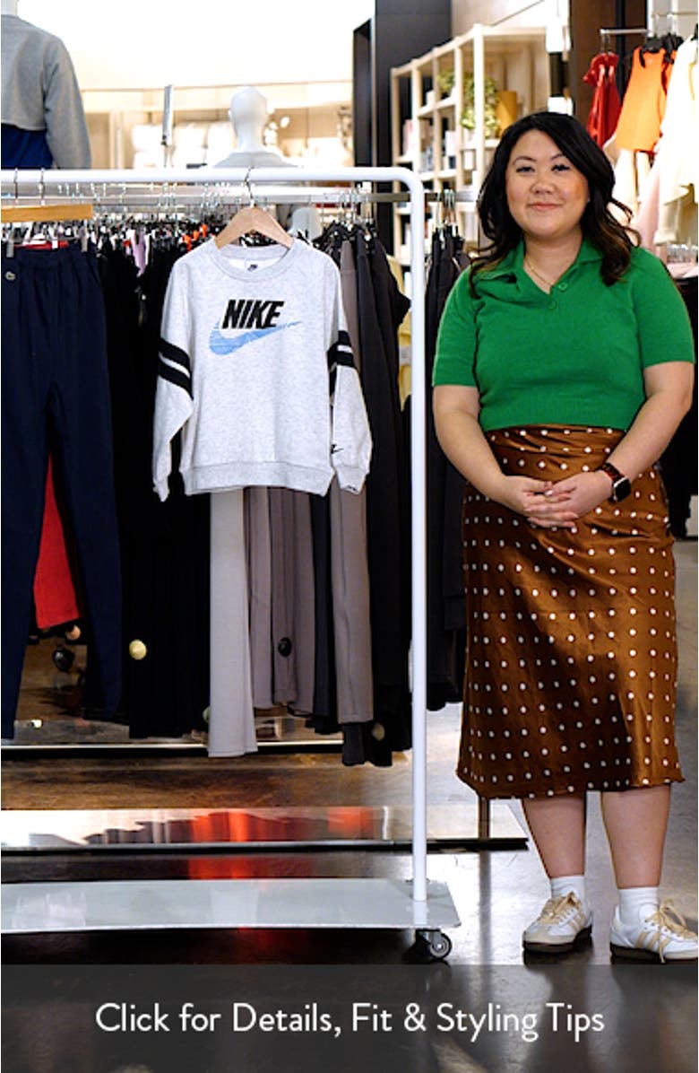 Kids' In the Zone Oversize Crewneck Sweatshirt, sales video thumbnail