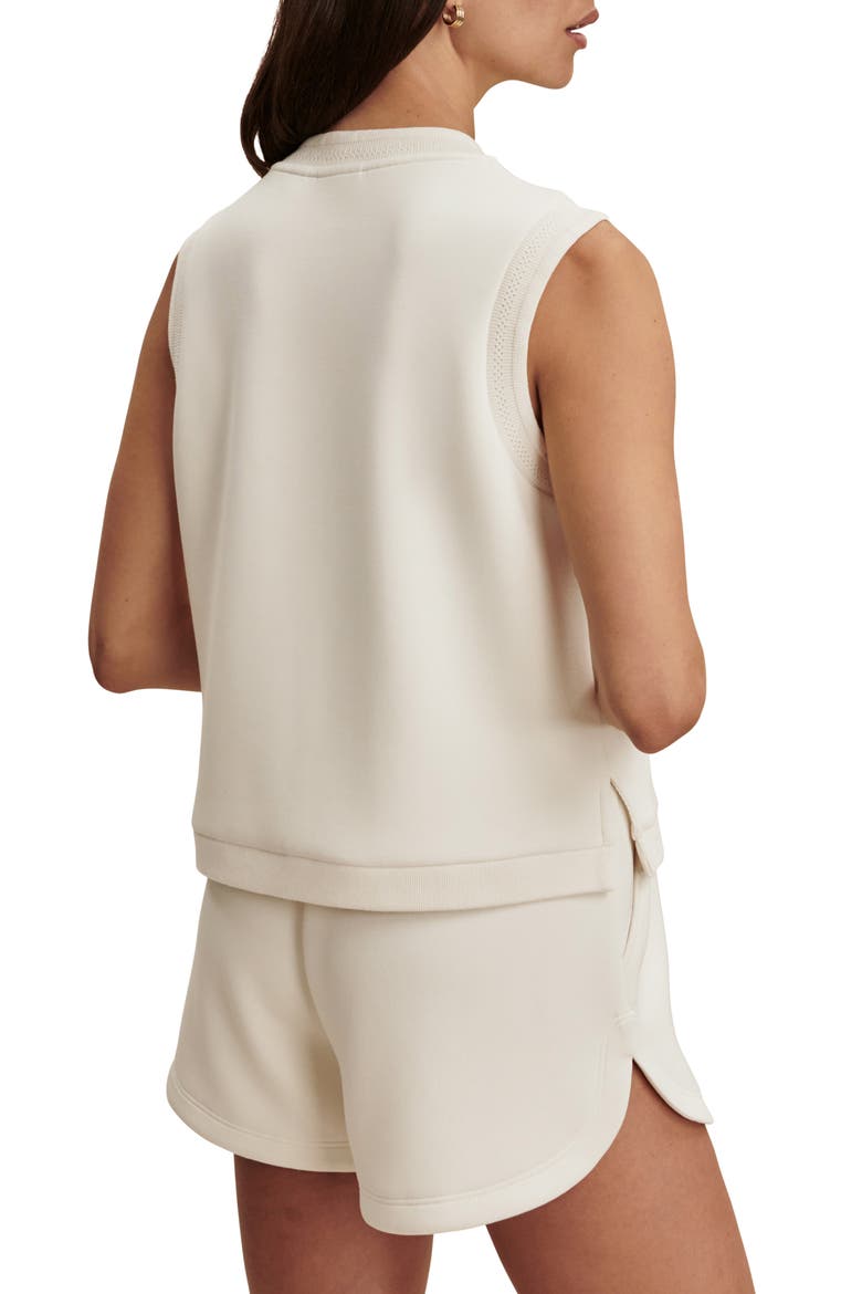 Marla Button Placket Tank, Alternate, color, PRISTINE