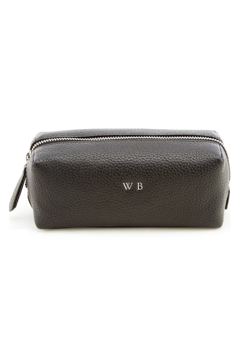 Personalized Utility Bag, Alternate, color, BLACK- GOLD FOIL