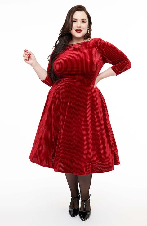 Red Plus Size Dresses for Women Nordstrom