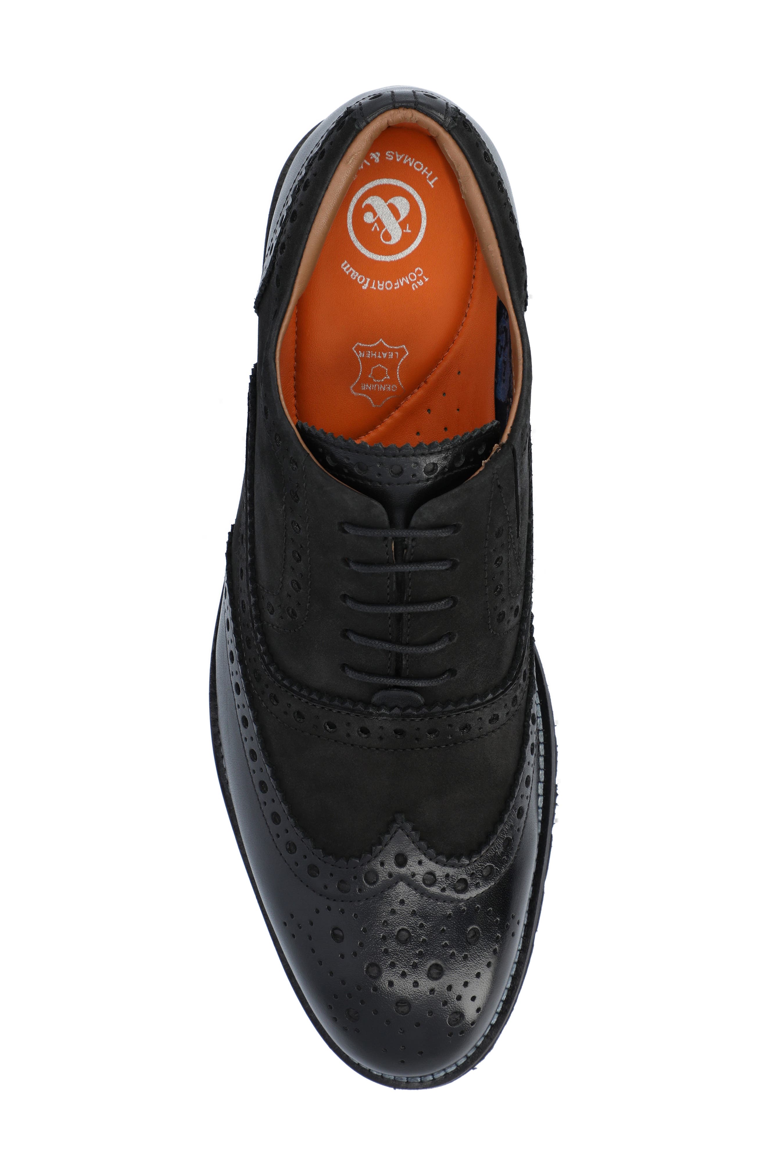 Thomas & Vine Covington Brogue Leather Oxford, Alternate, color, 
