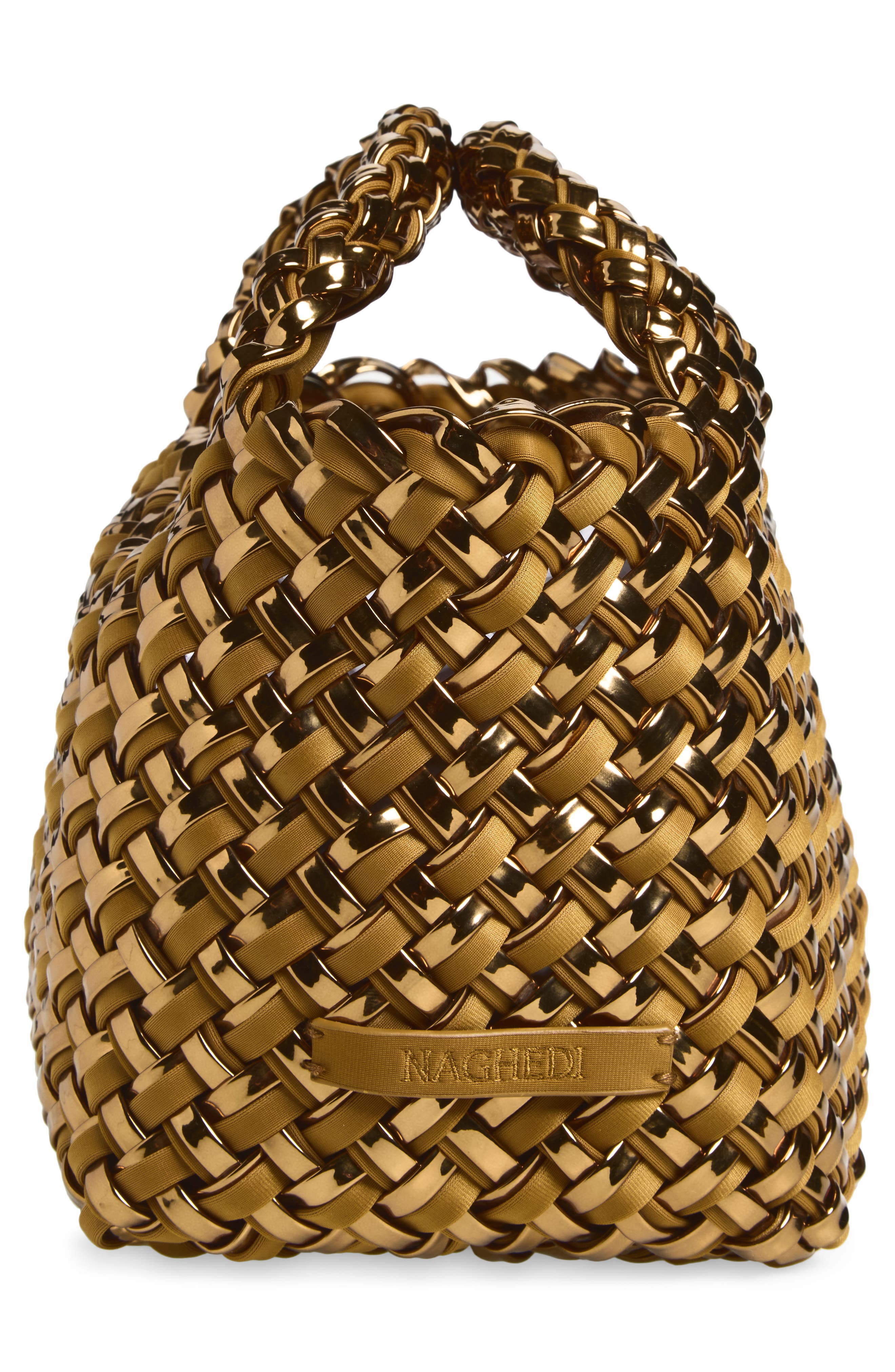 St. Barths Petit Woven Tote, Alternate, color, FIRENZE