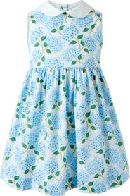 Rachel Riley Hydrangea Peter Pan Collar Dress