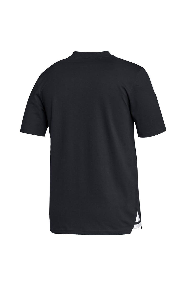 adidas Men's adidas Black San Jose Earthquakes Henley AEROREADY Polo, Alternate, color,