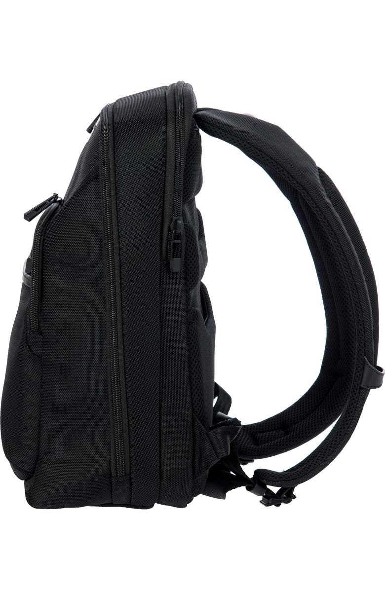 Porsche Design Roadster Leather EVO Backpack XS, Alternate, color, Black
