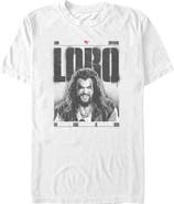 Supergirl Men's Supergirl Lobo Graffiti Portrait Graphic T-Shirt