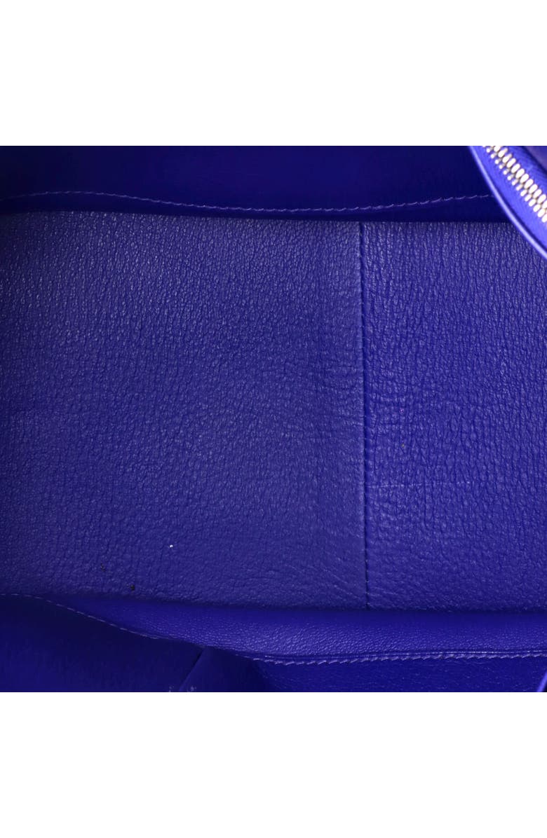 Pre-Owned Hermes Jypsiere Bag Clemence 34, Alternate, color, Bleu Electrique