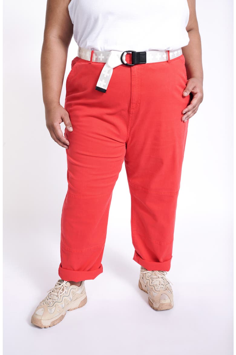 Utility Pants (Nordstrom Exclusive), Alternate, color, RED BLOOM