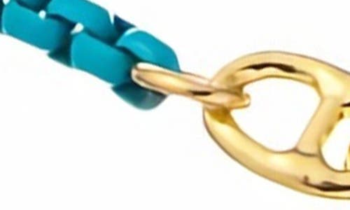 Juvell Two Tone Mixed Chain Necklace In Multi
