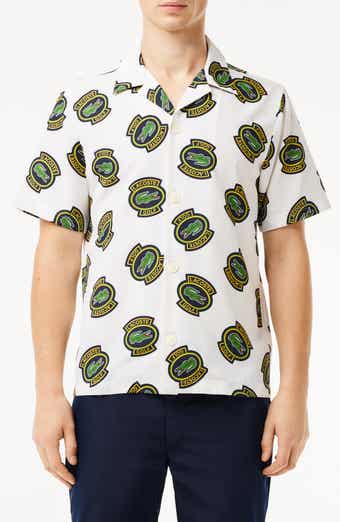 Regular Fit Performance Golf Short Sleeve Button-Up Shirt
