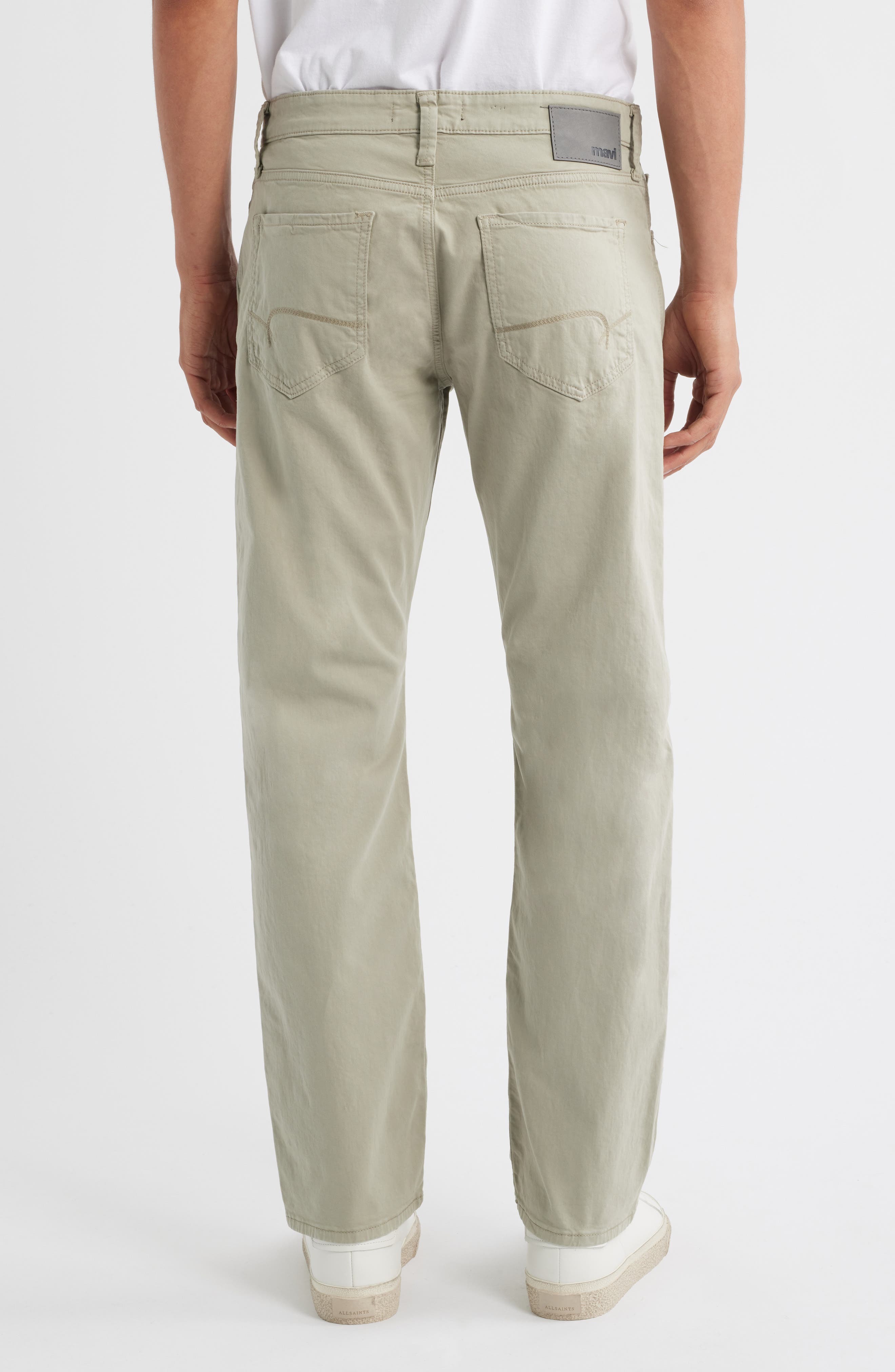 Matt Relaxed Straight Leg Twill Pants - image 2