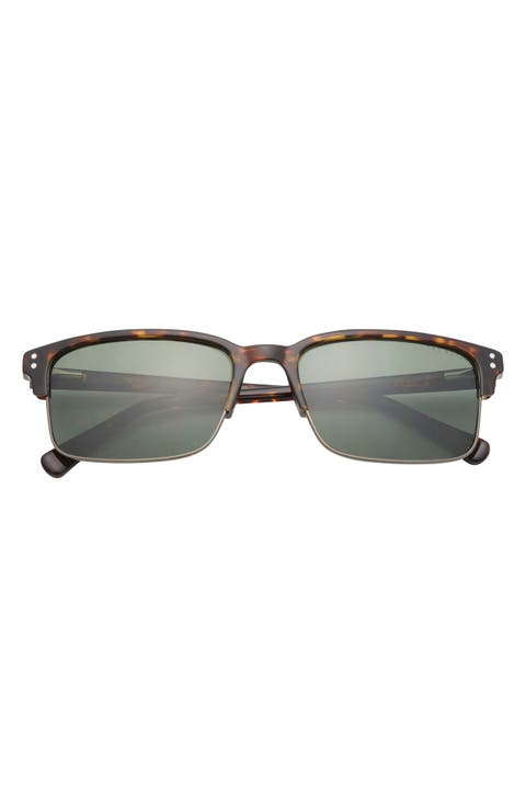 55mm Polarized Square Sunglasses