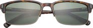 Ted Baker London 55mm Polarized Square Sunglasses