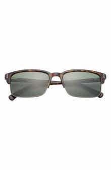 55mm Polarized Square Sunglasses