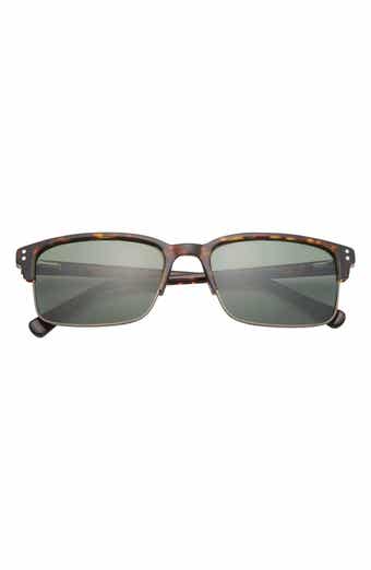 55mm Polarized Square Sunglasses