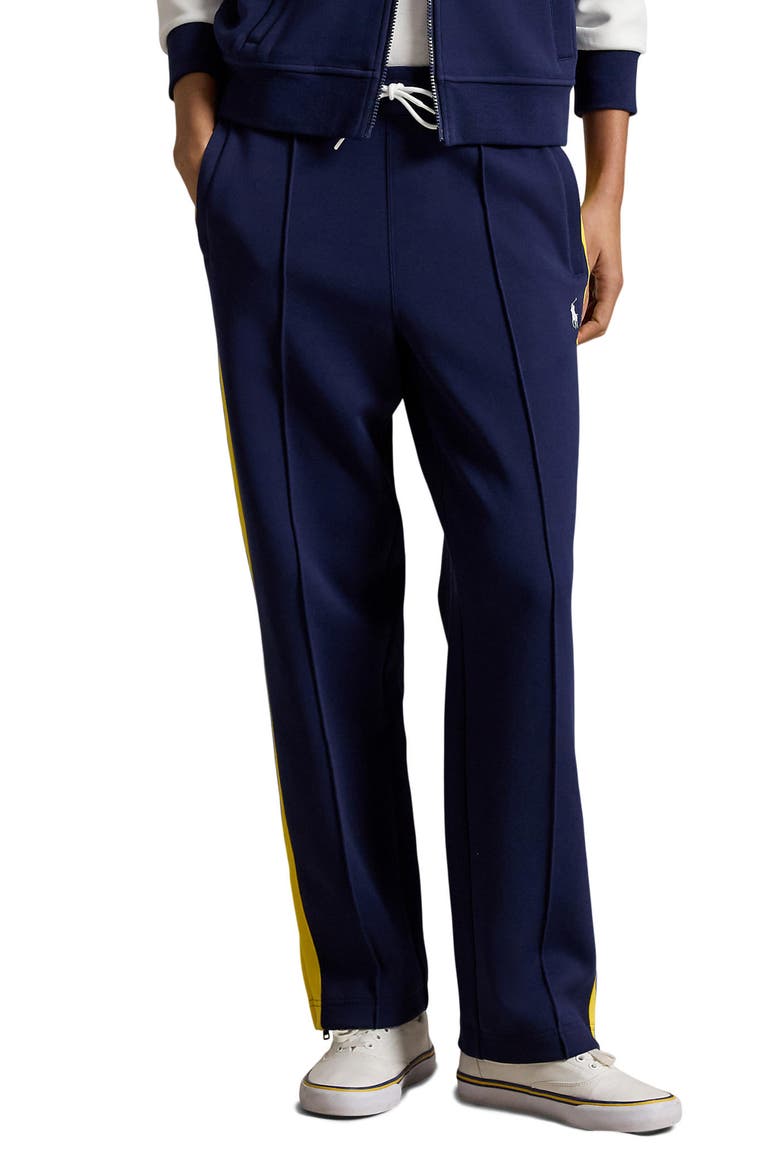 US Open® Collection Double Knit Tech Track Pants, Main, color, BLUE MULTI