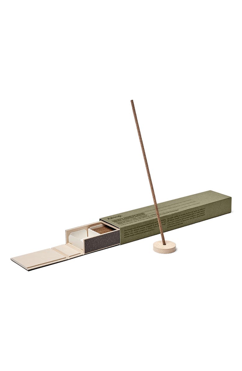 Aesop Sarashina Aromatique Incense & Holder, Alternate, color, 