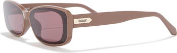 Vibe Check 62mm Small Square Sunglasses