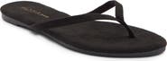 WILD DIVA LOUNGE Bellen Faux Leather Croc Embossed Flip Flop