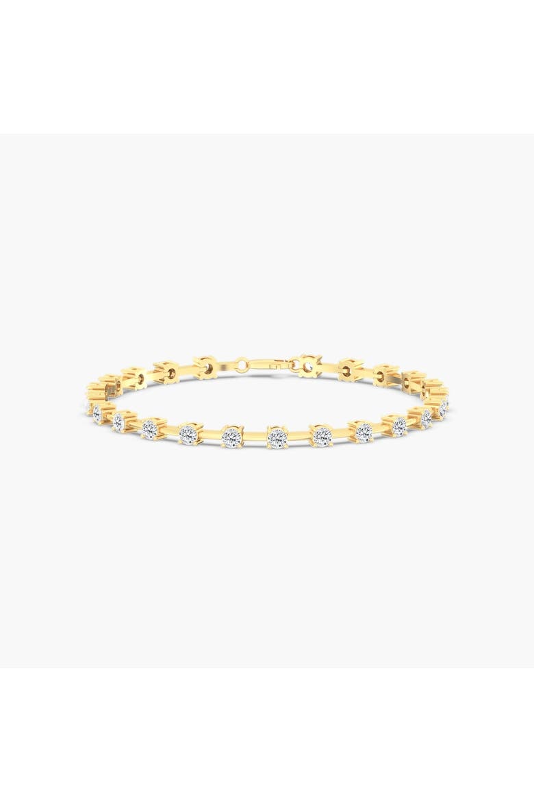Orbit Tennis Bracelet Lab Diamond in 14K Gold, Main, color, Yellow Gold