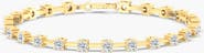Everlee Orbit Tennis Bracelet Lab Diamond in 14K Gold