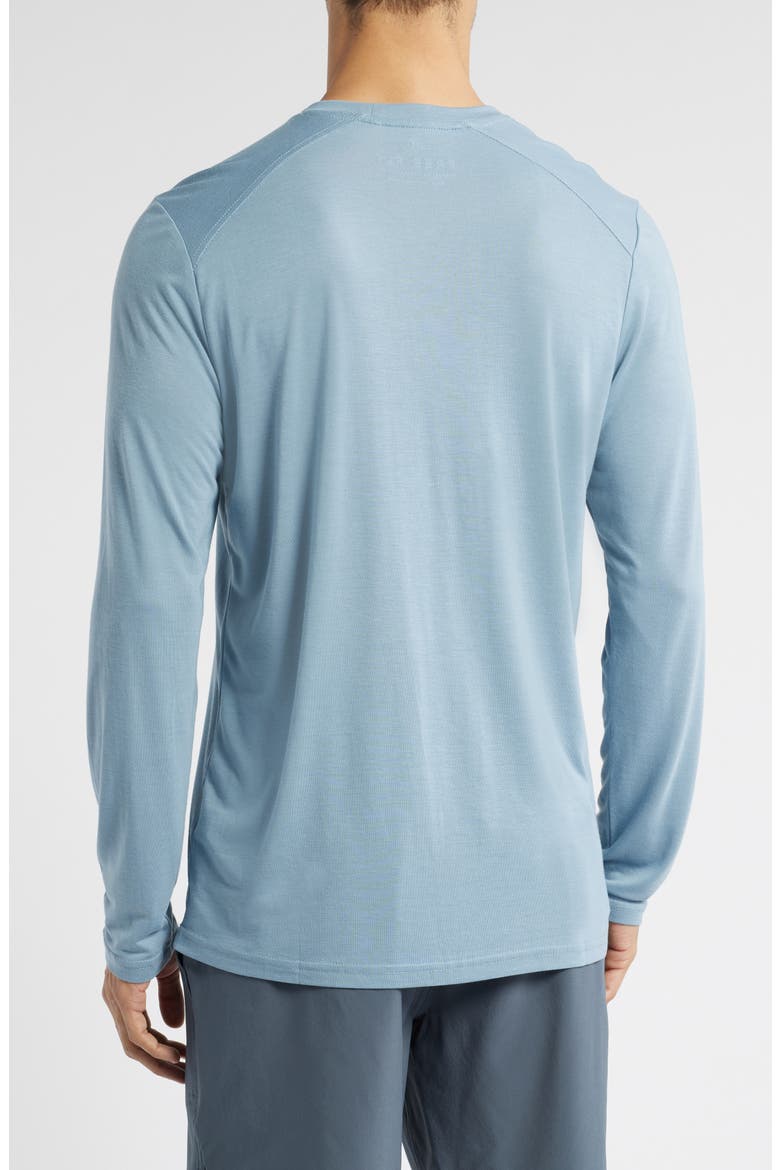 Lightweight UPF 20+ Long Sleeve T-Shirt, Alternate, color, BLUE FOG