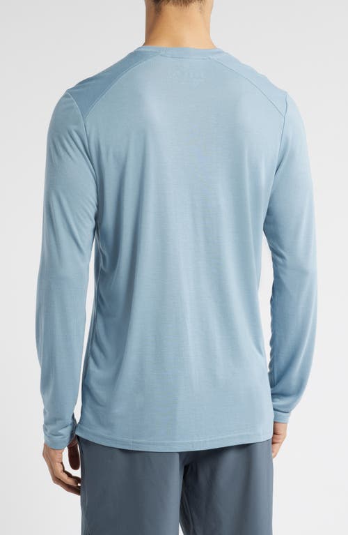 Free Fly Lightweight Upf 20+ Long Sleeve T-shirt In Blue Fog