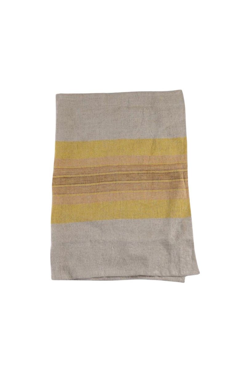 Be Home Avigne Tea Towel, Main, color, Ceylon Yellow