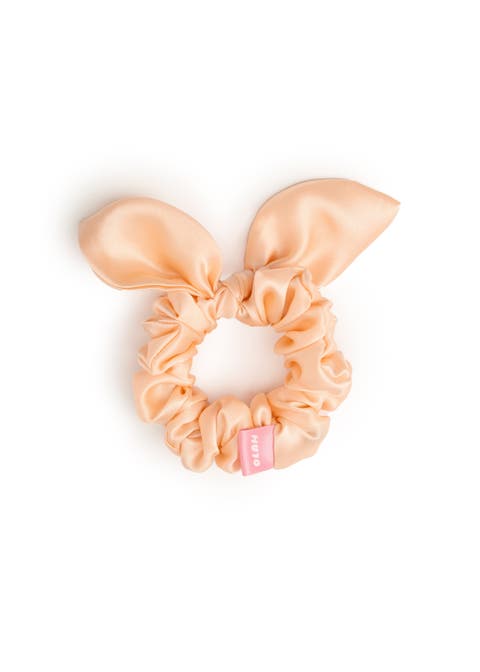 Bunny Ear Silk Hair Tie Scrunchie