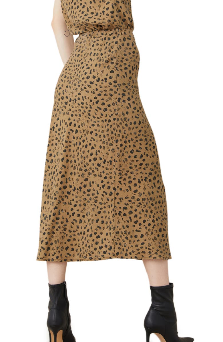 Bella Dahl Bias Midi Skirt, Alternate, color, 