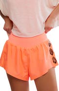 Free People Carpe Diem Logo Shorts