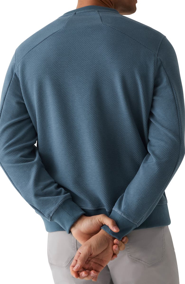 Greyson Troy Performance Sweatshirt, Alternate, color, Vintage Indigo