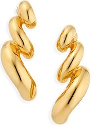 Alaïa Torsion Drop Earrings