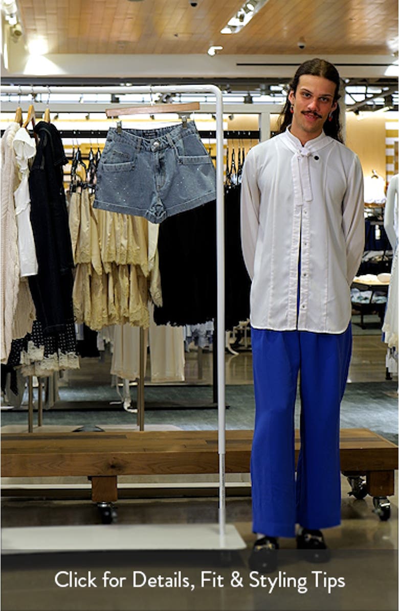 Cici Cuff Denim Short, sales video thumbnail